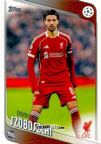 Cromo Dominik Szoboszlai - UEFA Club Competitions 2025-2026
 n. 78 - Topps