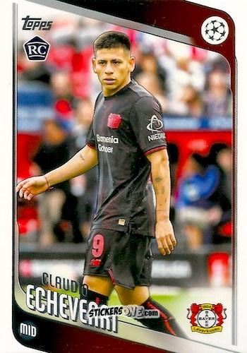Sticker Claudio Echeverri - UEFA Club Competitions 2025-2026
 n. 84 - Topps