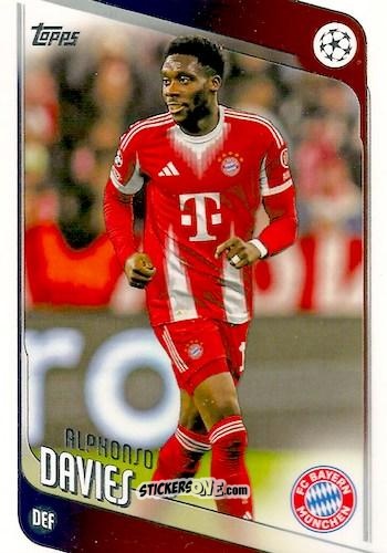 Cromo Alphonso Davies - UEFA Club Competitions 2025-2026
 n. 90 - Topps
