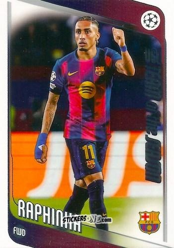 Sticker Raphinha - UEFA Club Competitions 2025-2026
 n. 97 - Topps