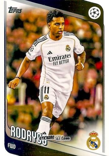Figurina Rodrygo - UEFA Club Competitions 2025-2026
 n. 102 - Topps