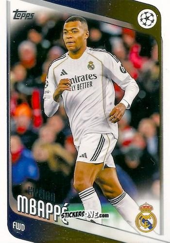 Sticker Kylian Mbappe - UEFA Club Competitions 2025-2026
 n. 112 - Topps