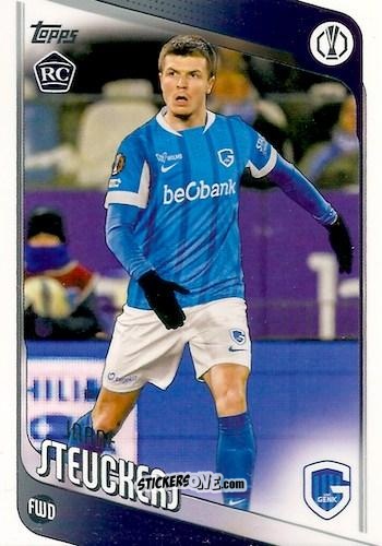 Sticker Jarne Steuckers - UEFA Club Competitions 2025-2026
 n. 126 - Topps
