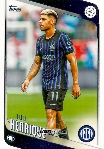 Figurina Luis Henrique - UEFA Club Competitions 2025-2026
 n. 131 - Topps