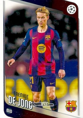 Sticker Frenkie de Jong - UEFA Club Competitions 2025-2026
 n. 135 - Topps