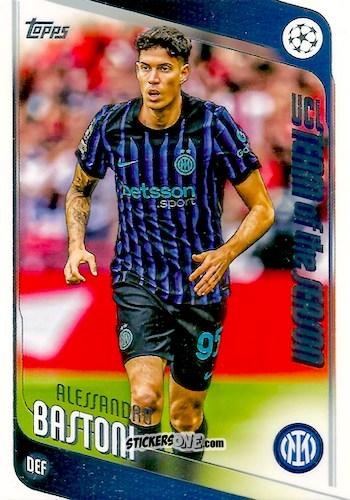 Sticker Alessandro Bastoni - UEFA Club Competitions 2025-2026
 n. 143 - Topps
