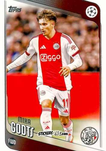 Sticker Mika Godts - UEFA Club Competitions 2025-2026
 n. 151 - Topps
