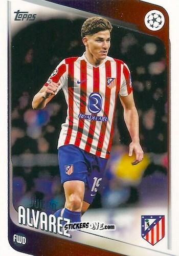 Cromo Julian Alvarez - UEFA Club Competitions 2025-2026
 n. 154 - Topps