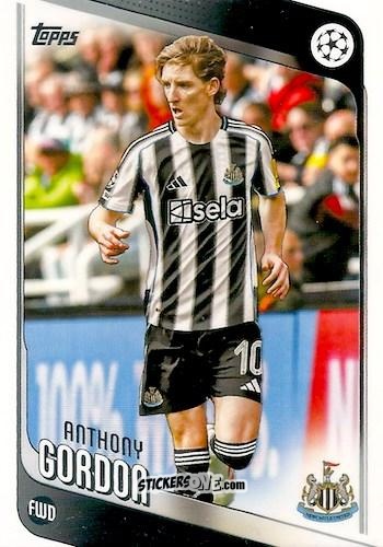 Sticker Anthony Gordon - UEFA Club Competitions 2025-2026
 n. 159 - Topps