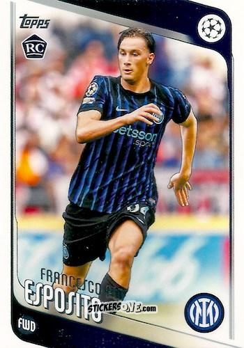 Figurina Francesco Pio Esposito - UEFA Club Competitions 2025-2026
 n. 163 - Topps