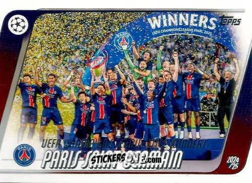 Sticker Paris Saint-Germain - UEFA Club Competitions 2025-2026
 n. 166 - Topps