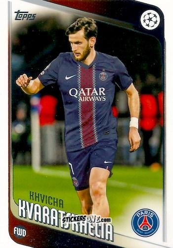 Cromo Khvicha Kvaratskhelia - UEFA Club Competitions 2025-2026
 n. 167 - Topps