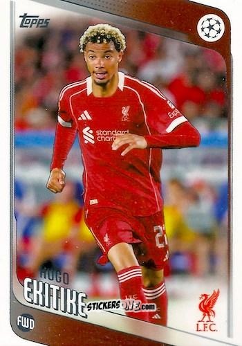 Cromo Hugo Ekitike - UEFA Club Competitions 2025-2026
 n. 176 - Topps