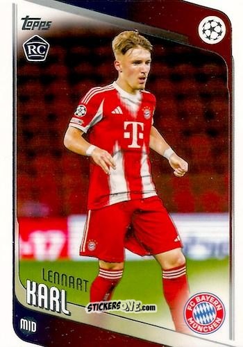 Cromo Lennart Karl - UEFA Club Competitions 2025-2026
 n. 187 - Topps