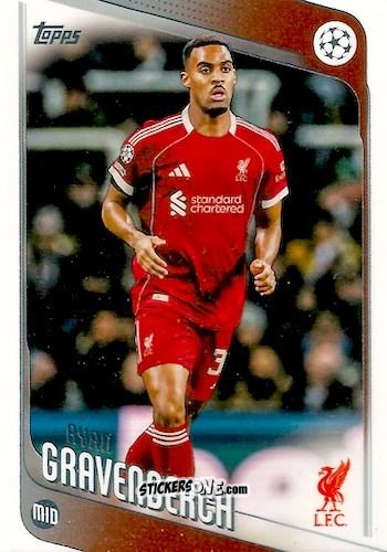 Figurina Ryan Gravenberch - UEFA Club Competitions 2025-2026
 n. 193 - Topps