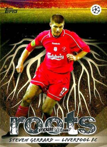 Cromo Steven Gerrard - UEFA Club Competitions 2025-2026
 n. RT-14 - Topps