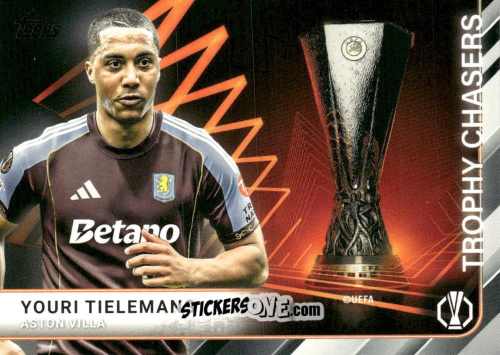 Sticker Youri Tielemans - UEFA Club Competitions 2025-2026
 n. TC-6 - Topps