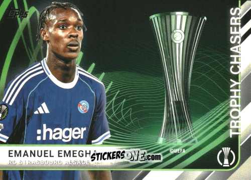 Cromo Emanuel Emegha - UEFA Club Competitions 2025-2026
 n. TC-21 - Topps
