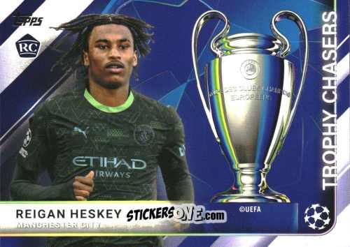 Figurina Reigan Heskey - UEFA Club Competitions 2025-2026
 n. TC-28 - Topps