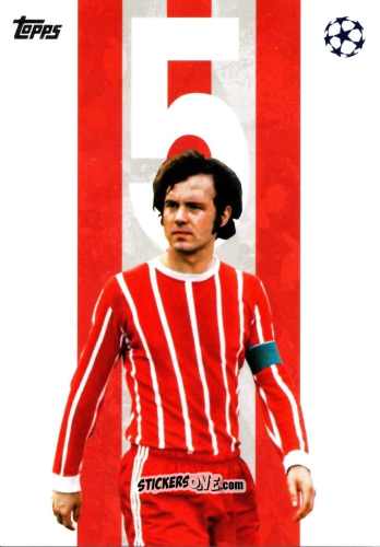 Cromo Franz Beckenbauer - UEFA Club Competitions 2025-2026
 n. BB-2 - Topps