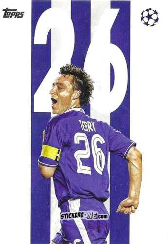 Figurina John Terry - UEFA Club Competitions 2025-2026
 n. BB-7 - Topps