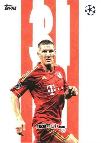 Cromo Bastian Schweinsteiger - UEFA Club Competitions 2025-2026
 n. BB-8 - Topps