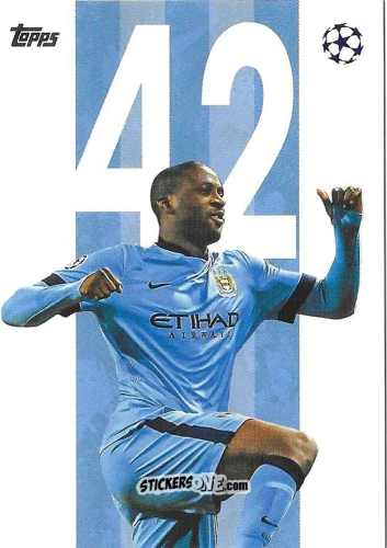 Cromo Yaya Toure - UEFA Club Competitions 2025-2026
 n. BB-9 - Topps