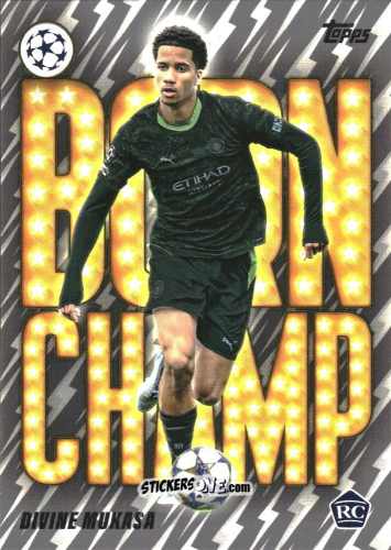 Sticker Divine Mukasa - UEFA Club Competitions 2025-2026
 n. BC-2 - Topps