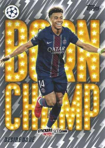 Cromo Desire Doue - UEFA Club Competitions 2025-2026
 n. BC-9 - Topps