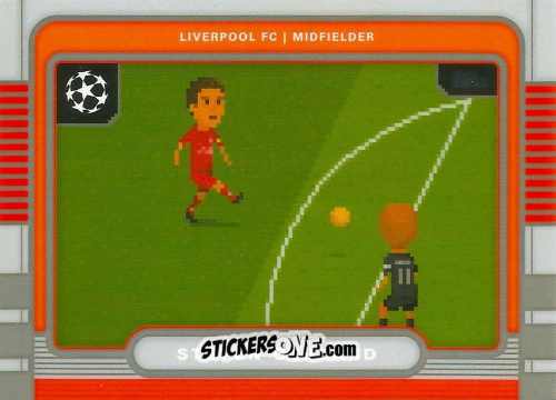 Cromo Steven Gerrard - UEFA Club Competitions 2025-2026
 n. 8B-4 - Topps