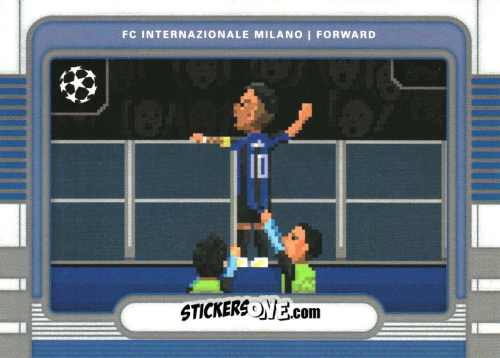 Figurina Lautaro Martinez - UEFA Club Competitions 2025-2026
 n. 8B-9 - Topps