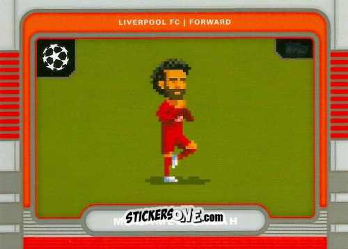 Cromo Mohamed Salah - UEFA Club Competitions 2025-2026
 n. 8B-19 - Topps