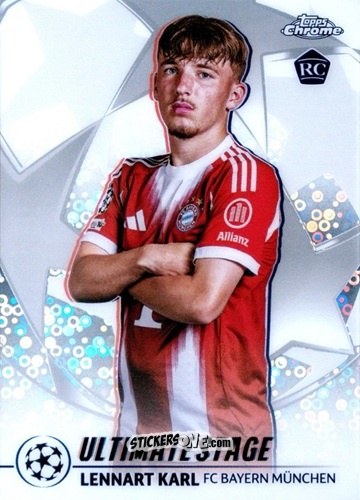 Figurina Lennart Karl - UEFA Club Competitions 2025-2026
 n. US-33 - Topps