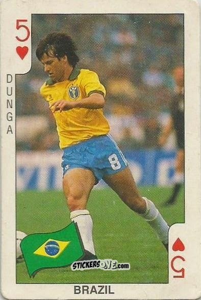 Figurina Dunga - World Cup Italia 90
 n. 5 - DANDY GUM