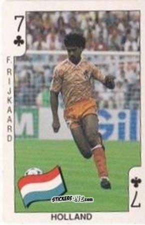 Cromo Frank Rijkaard - World Cup Italia 90
 n. 46 - DANDY GUM