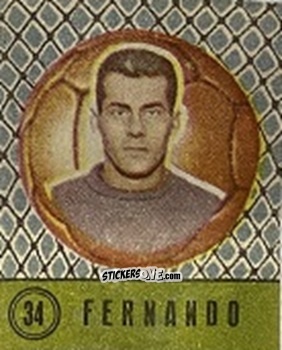 Cromo Fernando - Quigol 1958-1959 n. 34 - Tupinamba Ltd