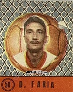 Figurina D. Faria - Quigol 1958-1959 n. 58 - Tupinamba Ltd