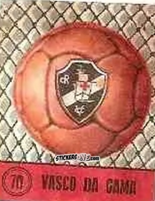 Sticker Vasco Da Gama - Quigol 1958-1959 n. 70 - Tupinamba Ltd