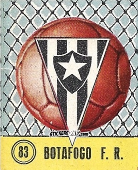 Cromo Botafogo F.R. - Quigol 1958-1959 n. 83 - Tupinamba Ltd