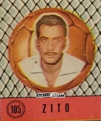 Figurina Zito - Quigol 1958-1959 n. 105 - Tupinamba Ltd