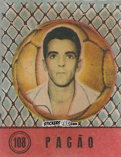 Figurina Pagao - Quigol 1958-1959 n. 108 - Tupinamba Ltd