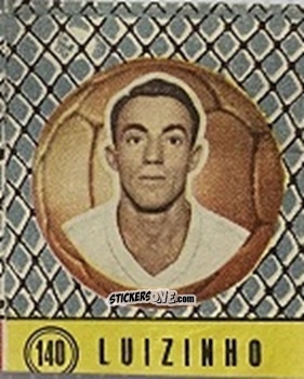 Sticker Luizinho - Quigol 1958-1959 n. 140 - Tupinamba Ltd