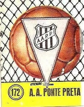 Cromo A. A. Ponte Preta - Quigol 1958-1959 n. 172 - Tupinamba Ltd