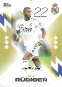 Cromo Antonio Rüdiger - Los Blancos Real Madrid 2025-2026
 n. 6 - Topps
