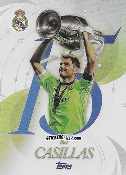 Figurina Iker Casillas - Los Blancos Real Madrid 2025-2026
 n. QU-2 - Topps