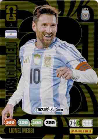 Cromo Messi - FIFA World Cup 2026. Adrenalyn XL
 n. 1 - Panini