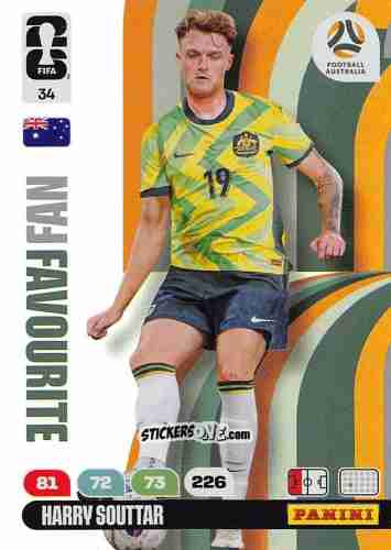 Figurina Harry Souttar - FIFA World Cup 2026. Adrenalyn XL
 n. 34 - Panini