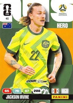 Figurina Jackson Irvine - FIFA World Cup 2026. Adrenalyn XL
 n. 41 - Panini