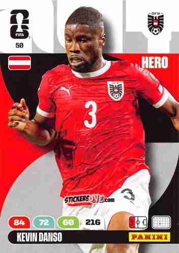 Figurina Kevin Danso - FIFA World Cup 2026. Adrenalyn XL
 n. 50 - Panini