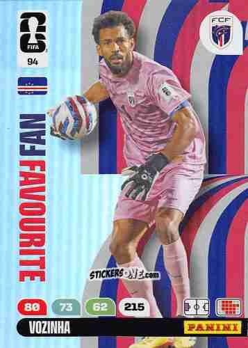 Cromo Vozinha - FIFA World Cup 2026. Adrenalyn XL
 n. 94 - Panini